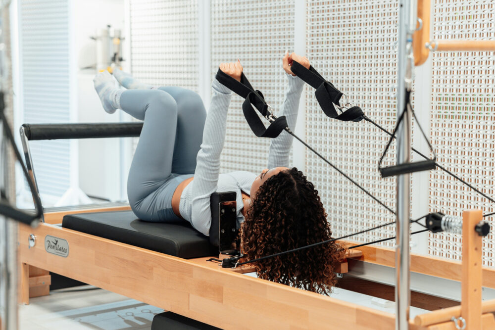 Reformer Pilates Class in Yeadon with Holisticalm